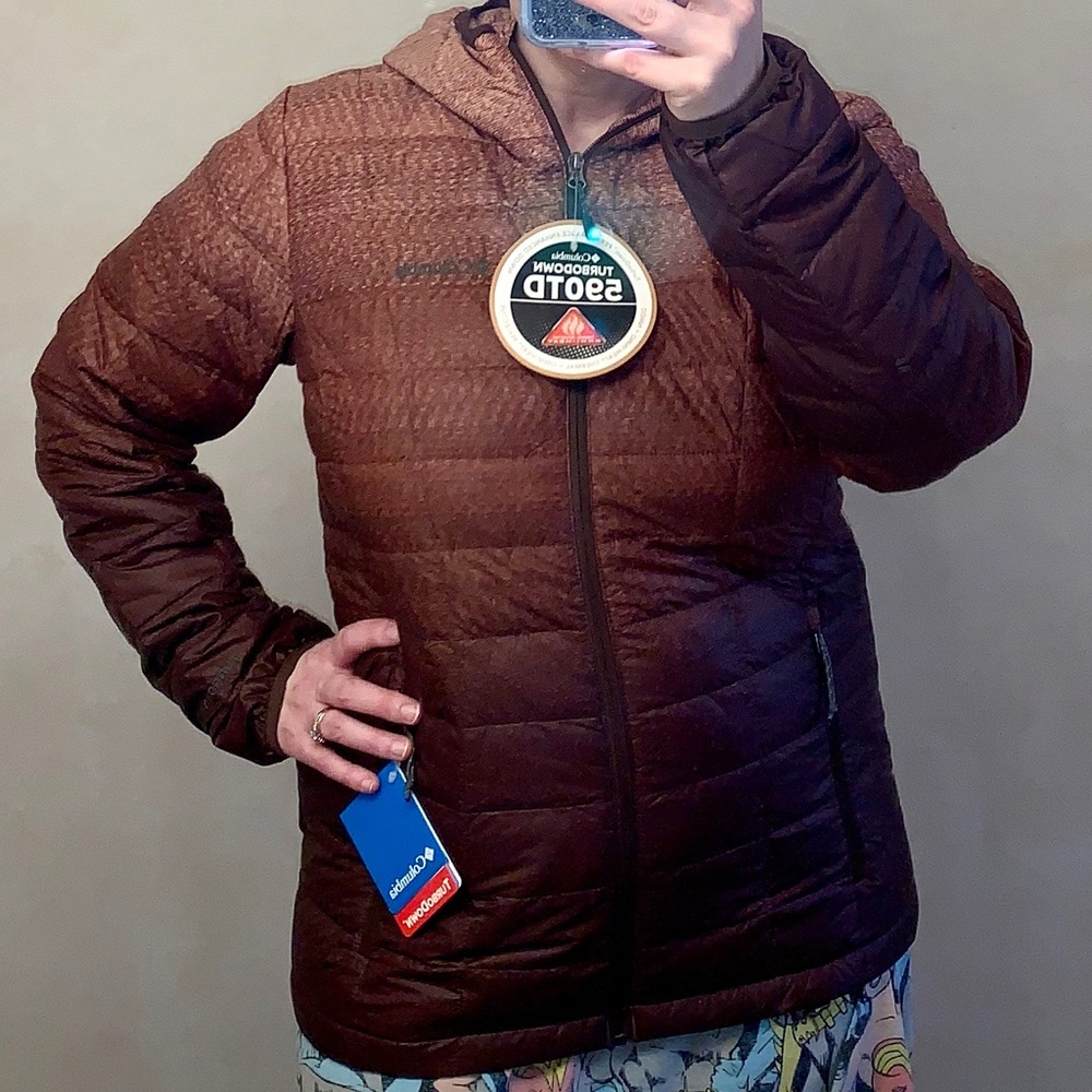 Women’s Winter Puffer Coat Jacket Large - Picture 6 of 8
